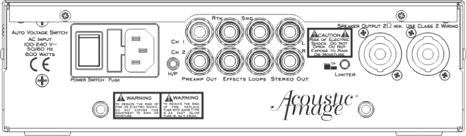 Clarus S4plus back panel